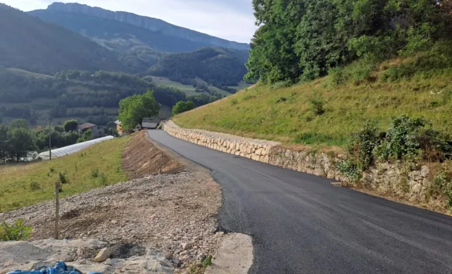 Création d’un Mur de soutènement 